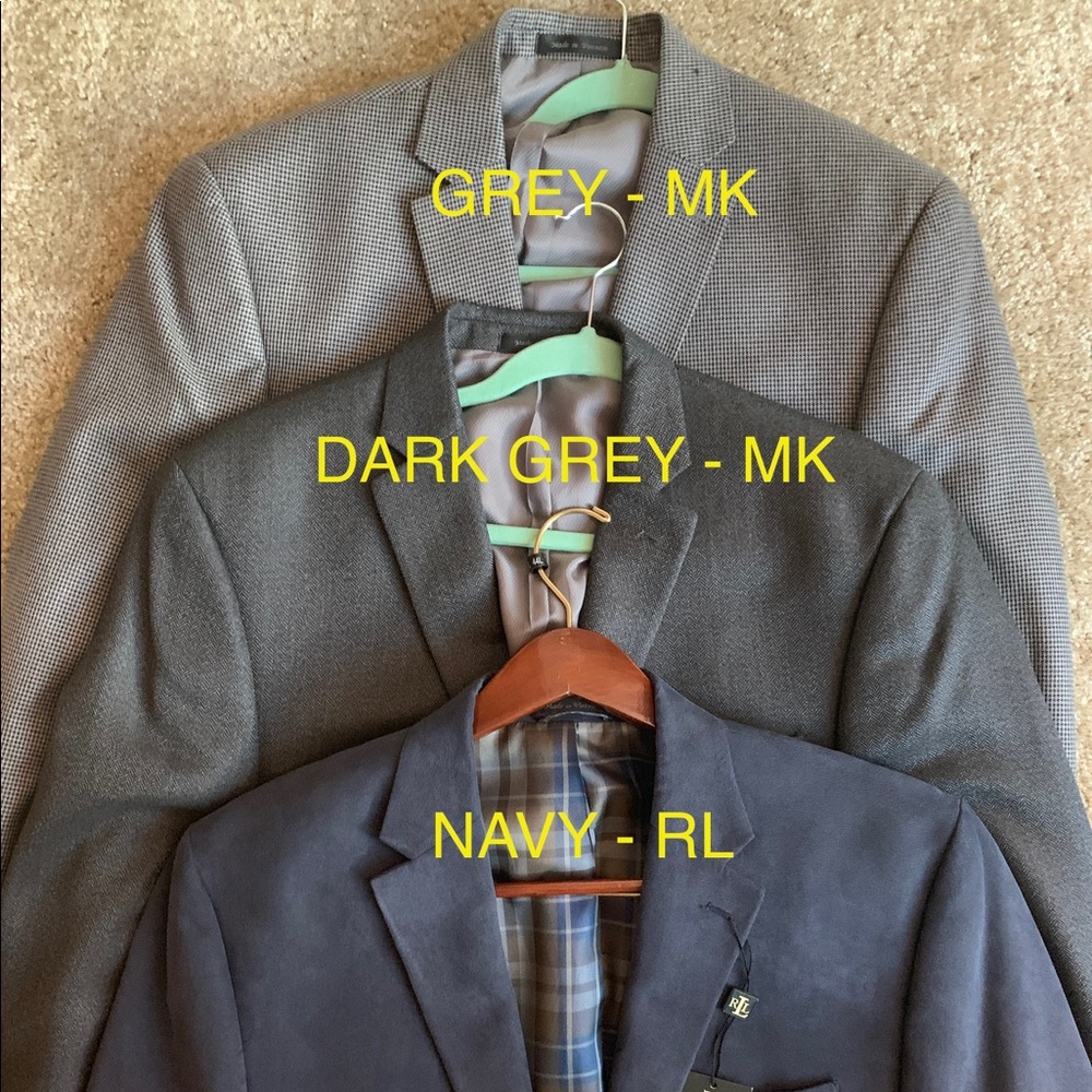 Men’s Blazers Designer Brands Size 46L